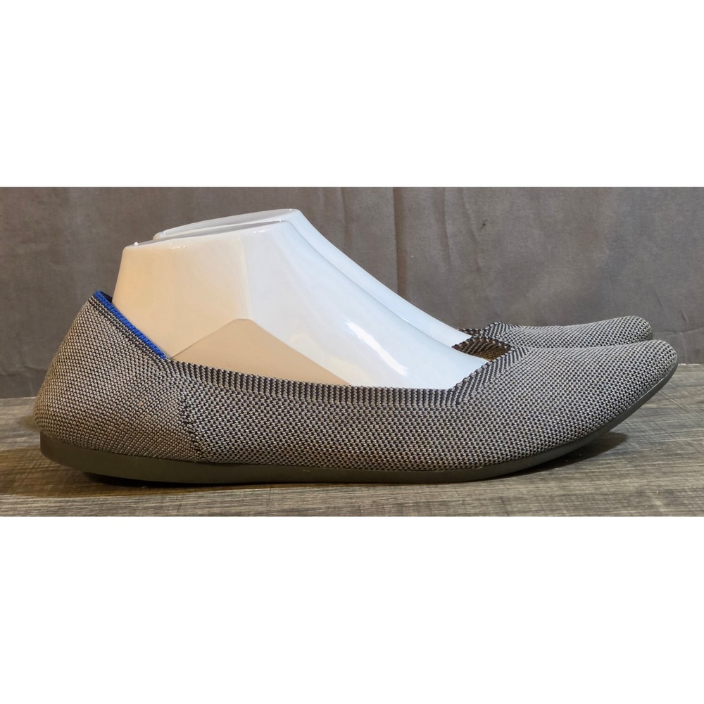 Rothy's The Point Slip On Flat Shoes Women's Size 10 Gray